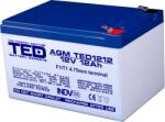 Ted electric Оловна Батерия TED ELECTRIC, 12V, 12Ah, 152/ 98/ 96 mm, AGM (TED-12V-12-AGM) - hits