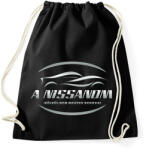 printfashion A nissanom nélkül - Sportzsák, Tornazsák - Fekete (6616058)