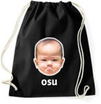 printfashion OSU - Sportzsák, Tornazsák - Fekete (10967451)