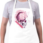 printfashion Démon - Kötény - Fehér (4906526)