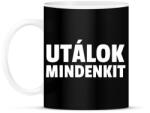 printfashion UTÁLOK MINDENKIT - Bögre - Fekete (11602718)