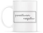 printfashion Pozitívan negatív - Bögre - Fehér (7290245)
