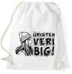 printfashion Úristen veri big - Sportzsák, Tornazsák - Fehér (16798049)