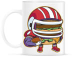 printfashion Burger amerikai focista - Bögre - Fehér (13092793)
