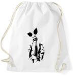 printfashion Fortnite Rabbit - Sportzsák, Tornazsák - Fehér (2317041)