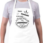 printfashion Logopédus - Kötény - Fehér (14634289)