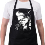 printfashion Frankenstein - Kötény - Fekete (5562239)