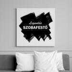 printfashion Legendás szobafestő - Vászonkép - Fehér (6641089)