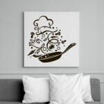 printfashion Szakács - Vászonkép - Fehér (13788935)