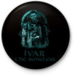 printfashion IVAR-BLUE - Kitűző, hűtőmágnes - Fekete (4604696)