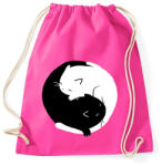 printfashion Cicus yin yang - Sportzsák, Tornazsák - Fukszia (211043)
