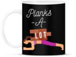 printfashion Planks A-Lot - Bögre - Fekete (2469356)