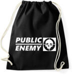 printfashion PUBLIC ENEMY FEHÉR - Sportzsák, Tornazsák - Fekete (1653818)