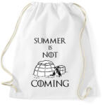 printfashion summer is not coming - Sportzsák, Tornazsák - Fehér (1826389)
