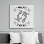 printfashion Halak - Vászonkép - Fehér (13794412)