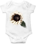 printfashion A napraforgó arca - Baba Body - Fehér (1333029)