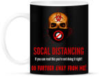 printfashion social distancing - Bögre - Fekete (2503475)