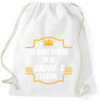 printfashion Ha nagy leszek én is Skoda-s leszek - Sportzsák, Tornazsák - Fehér (14641025)