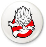 printfashion Dragon ball busters - Kitűző, hűtőmágnes - Fehér (3088707)