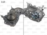 VALEO 506564 Pompă de apă, răcire motor