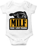 printfashion MILF - Man I Love Fishing - Baba Body - Fehér (1331381)
