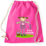 printfashion 3 éves vagyok" kislányoknak - Sportzsák, Tornazsák - Fukszia (13455815)