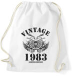 printfashion 1983 - Sportzsák, Tornazsák - Fehér (6218969)