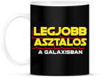 printfashion LEGJOBB ASZTALOS A GALAXISBAN - Bögre - Fekete (11557066)