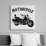 printfashion motor - Vászonkép - Fehér (8466745)