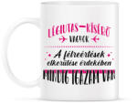 printfashion Légiutas-kísérő vagyok - Bögre - Fehér (7689842)