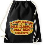 printfashion Bolti eladó - Évszámmal - Sportzsák, Tornazsák - Fekete (8808422)
