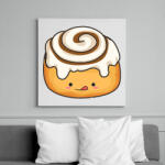 printfashion Finom csiga - Vászonkép - Fehér (16064123)