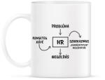printfashion Probléma - HR - Megoldás - Bögre - Fehér (15479288)