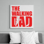 printfashion The walking dad - Vászonkép - Fehér (6626490)
