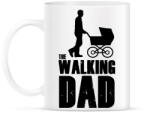 printfashion The walking dad - Sétáló apa - Bögre - Fehér (1212237)