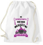 printfashion Ha Keresztanya nem tudja megsütni, akkor senki sem tudja. - Sportzsák, Tornazsák - Fehér (16402839)