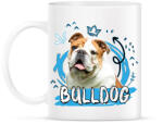 printfashion Bulldog firka - Bögre - Fehér (11851823)