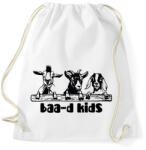 printfashion Baa-d kids - Sportzsák, Tornazsák - Fehér (11617904)