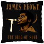 printfashion JAMES BROWN - Párnahuzat, Díszpárnahuzat - Fekete (2812945)