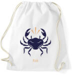 printfashion Rák minta - Sportzsák, Tornazsák - Fehér (6262352)