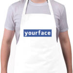 printfashion yourface - Kötény - Fehér (4904170)
