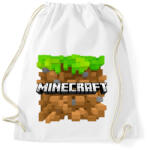 printfashion Minecraft - Sportzsák, Tornazsák - Fehér (494490)
