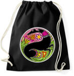 printfashion Színes agár kör motívumban - Sportzsák, Tornazsák - Fekete (13412642)