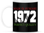printfashion Made in hungary - Évszámmal - Bögre - Fekete (7083961)
