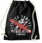 printfashion Fortnite - Tilted Towers Company - Sportzsák, Tornazsák - Fekete (946675)