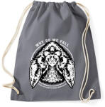 printfashion Azért zuhanunk a mélybe, hogy megtanuljunk kimászni belőle. - Sportzsák, Tornazsák - Grafitszürke (396838)