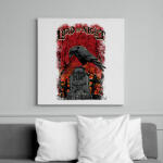 printfashion Az éjszaka ura - Vászonkép - Fehér (6620908)