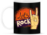 printfashion lets rock - Bögre - Fekete (4666474)
