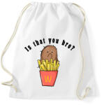 printfashion Te vagy az tesó? - Sportzsák, Tornazsák - Fehér (3926301)