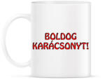 printfashion Boldog karácsonyt - Bögre - Fehér (5783910)